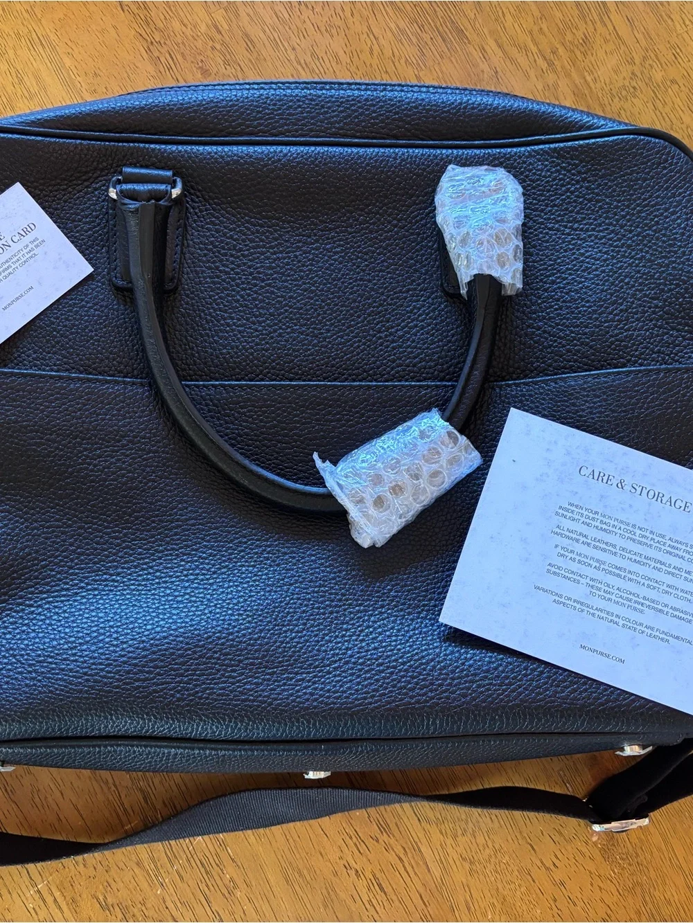 MON Shoulder Bag with Adjustable/Removable Strap-Perfect for Working on the Go!